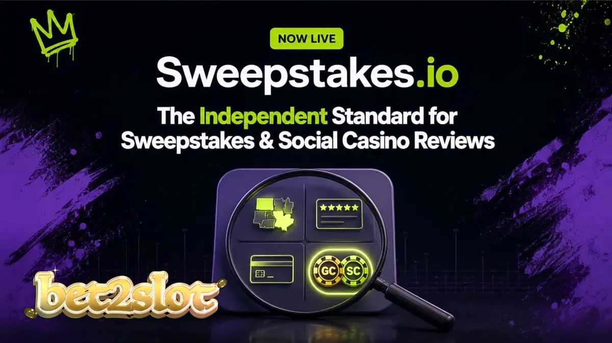 Tampilan antarmuka platform ulasan Sweepstakes.io