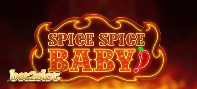 Tampilan visual slot Spice Spice Baby dengan tema dapur yang membara